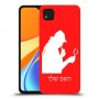 שרלוק הומס - בלש כיסוי מגן קשיח בעיצוב אישי עם השם שלך ל Xiaomi Redmi 9C יחידה אחת סקרין מובייל