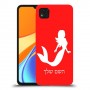 בת הים כיסוי מגן קשיח בעיצוב אישי עם השם שלך ל Xiaomi Redmi 9C יחידה אחת סקרין מובייל