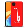 סקספון כיסוי מגן קשיח בעיצוב אישי עם השם שלך ל Xiaomi Redmi 9C יחידה אחת סקרין מובייל