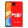 חצוצרה כיסוי מגן קשיח בעיצוב אישי עם השם שלך ל Xiaomi Redmi 9C יחידה אחת סקרין מובייל