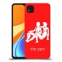 תאומים כיסוי מגן קשיח בעיצוב אישי עם השם שלך ל Xiaomi Redmi 9C יחידה אחת סקרין מובייל