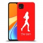 ג'וגלין - אישה כיסוי מגן קשיח בעיצוב אישי עם השם שלך ל Xiaomi Redmi 9C יחידה אחת סקרין מובייל