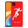 רץ כיסוי מגן קשיח בעיצוב אישי עם השם שלך ל Xiaomi Redmi 9C יחידה אחת סקרין מובייל