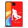 סקִי כיסוי מגן קשיח בעיצוב אישי עם השם שלך ל Xiaomi Redmi 9C יחידה אחת סקרין מובייל