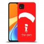 צניחה חופשית כיסוי מגן קשיח בעיצוב אישי עם השם שלך ל Xiaomi Redmi 9C יחידה אחת סקרין מובייל
