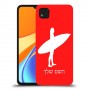 גלישה כיסוי מגן קשיח בעיצוב אישי עם השם שלך ל Xiaomi Redmi 9C יחידה אחת סקרין מובייל