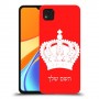 כתר מלכותי כיסוי מגן קשיח בעיצוב אישי עם השם שלך ל Xiaomi Redmi 9C יחידה אחת סקרין מובייל