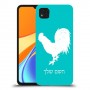 תרנגול כיסוי מגן קשיח בעיצוב אישי עם השם שלך ל Xiaomi Redmi 9C יחידה אחת סקרין מובייל
