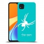 עכביש כיסוי מגן קשיח בעיצוב אישי עם השם שלך ל Xiaomi Redmi 9C יחידה אחת סקרין מובייל