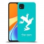 צפרדע טרופית כיסוי מגן קשיח בעיצוב אישי עם השם שלך ל Xiaomi Redmi 9C יחידה אחת סקרין מובייל