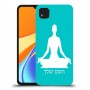 יוגה כיסוי מגן קשיח בעיצוב אישי עם השם שלך ל Xiaomi Redmi 9C יחידה אחת סקרין מובייל