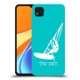 גלישת מפרש כיסוי מגן קשיח בעיצוב אישי עם השם שלך ל Xiaomi Redmi 9C יחידה אחת סקרין מובייל