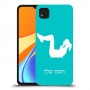 אימון ספורט - אישה כיסוי מגן קשיח בעיצוב אישי עם השם שלך ל Xiaomi Redmi 9C יחידה אחת סקרין מובייל