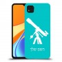 טלסקופ כיסוי מגן קשיח בעיצוב אישי עם השם שלך ל Xiaomi Redmi 9C יחידה אחת סקרין מובייל