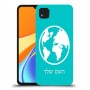 עולם כיסוי מגן קשיח בעיצוב אישי עם השם שלך ל Xiaomi Redmi 9C יחידה אחת סקרין מובייל