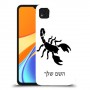 עקרב כיסוי מגן קשיח בעיצוב אישי עם השם שלך ל Xiaomi Redmi 9C יחידה אחת סקרין מובייל