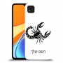 עקרב כיסוי מגן קשיח בעיצוב אישי עם השם שלך ל Xiaomi Redmi 9C יחידה אחת סקרין מובייל