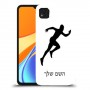 רץ כיסוי מגן קשיח בעיצוב אישי עם השם שלך ל Xiaomi Redmi 9C יחידה אחת סקרין מובייל