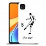 שחקן כדורגל כיסוי מגן קשיח בעיצוב אישי עם השם שלך ל Xiaomi Redmi 9C יחידה אחת סקרין מובייל