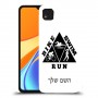 טריאתלון כיסוי מגן קשיח בעיצוב אישי עם השם שלך ל Xiaomi Redmi 9C יחידה אחת סקרין מובייל