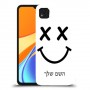 סמיילי כיסוי מגן קשיח בעיצוב אישי עם השם שלך ל Xiaomi Redmi 9C יחידה אחת סקרין מובייל
