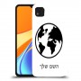 עולם כיסוי מגן קשיח בעיצוב אישי עם השם שלך ל Xiaomi Redmi 9C יחידה אחת סקרין מובייל