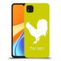 תרנגול כיסוי מגן קשיח בעיצוב אישי עם השם שלך ל Xiaomi Redmi 9C יחידה אחת סקרין מובייל