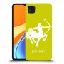 קשת כיסוי מגן קשיח בעיצוב אישי עם השם שלך ל Xiaomi Redmi 9C יחידה אחת סקרין מובייל