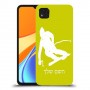 סקִי כיסוי מגן קשיח בעיצוב אישי עם השם שלך ל Xiaomi Redmi 9C יחידה אחת סקרין מובייל