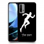 רץ כיסוי מגן קשיח בעיצוב אישי עם השם שלך ל Xiaomi Redmi 9T יחידה אחת סקרין מובייל