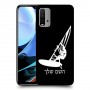 גלישת מפרש כיסוי מגן קשיח בעיצוב אישי עם השם שלך ל Xiaomi Redmi 9T יחידה אחת סקרין מובייל