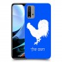 תרנגול כיסוי מגן קשיח בעיצוב אישי עם השם שלך ל Xiaomi Redmi 9T יחידה אחת סקרין מובייל