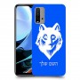 זאב כיסוי מגן קשיח בעיצוב אישי עם השם שלך ל Xiaomi Redmi 9T יחידה אחת סקרין מובייל