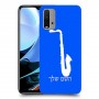 סקספון כיסוי מגן קשיח בעיצוב אישי עם השם שלך ל Xiaomi Redmi 9T יחידה אחת סקרין מובייל
