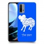 טלה כיסוי מגן קשיח בעיצוב אישי עם השם שלך ל Xiaomi Redmi 9T יחידה אחת סקרין מובייל