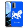 אריה כיסוי מגן קשיח בעיצוב אישי עם השם שלך ל Xiaomi Redmi 9T יחידה אחת סקרין מובייל
