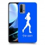 ג'וגלין - אישה כיסוי מגן קשיח בעיצוב אישי עם השם שלך ל Xiaomi Redmi 9T יחידה אחת סקרין מובייל