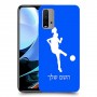 כדורגל - אישה כיסוי מגן קשיח בעיצוב אישי עם השם שלך ל Xiaomi Redmi 9T יחידה אחת סקרין מובייל