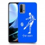 שחקן כדורגל כיסוי מגן קשיח בעיצוב אישי עם השם שלך ל Xiaomi Redmi 9T יחידה אחת סקרין מובייל