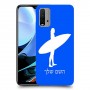 גלישה כיסוי מגן קשיח בעיצוב אישי עם השם שלך ל Xiaomi Redmi 9T יחידה אחת סקרין מובייל