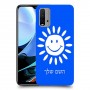 שמש כיסוי מגן קשיח בעיצוב אישי עם השם שלך ל Xiaomi Redmi 9T יחידה אחת סקרין מובייל