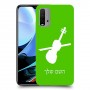 כינור כיסוי מגן קשיח בעיצוב אישי עם השם שלך ל Xiaomi Redmi 9T יחידה אחת סקרין מובייל