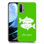 דגים כיסוי מגן קשיח בעיצוב אישי עם השם שלך ל Xiaomi Redmi 9T יחידה אחת סקרין מובייל