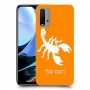 עקרב כיסוי מגן קשיח בעיצוב אישי עם השם שלך ל Xiaomi Redmi 9T יחידה אחת סקרין מובייל