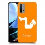 אימון ספורט - אישה כיסוי מגן קשיח בעיצוב אישי עם השם שלך ל Xiaomi Redmi 9T יחידה אחת סקרין מובייל