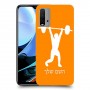 הרמת משקולות כיסוי מגן קשיח בעיצוב אישי עם השם שלך ל Xiaomi Redmi 9T יחידה אחת סקרין מובייל