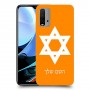 מגן דוד - ישראל כיסוי מגן קשיח בעיצוב אישי עם השם שלך ל Xiaomi Redmi 9T יחידה אחת סקרין מובייל