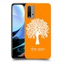עץ כיסוי מגן קשיח בעיצוב אישי עם השם שלך ל Xiaomi Redmi 9T יחידה אחת סקרין מובייל