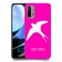 ציפור לבלוע כיסוי מגן קשיח בעיצוב אישי עם השם שלך ל Xiaomi Redmi 9T יחידה אחת סקרין מובייל