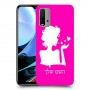 אישה אהבה כיסוי מגן קשיח בעיצוב אישי עם השם שלך ל Xiaomi Redmi 9T יחידה אחת סקרין מובייל